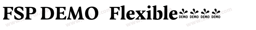 FSP DEMO   Flexible字体转换